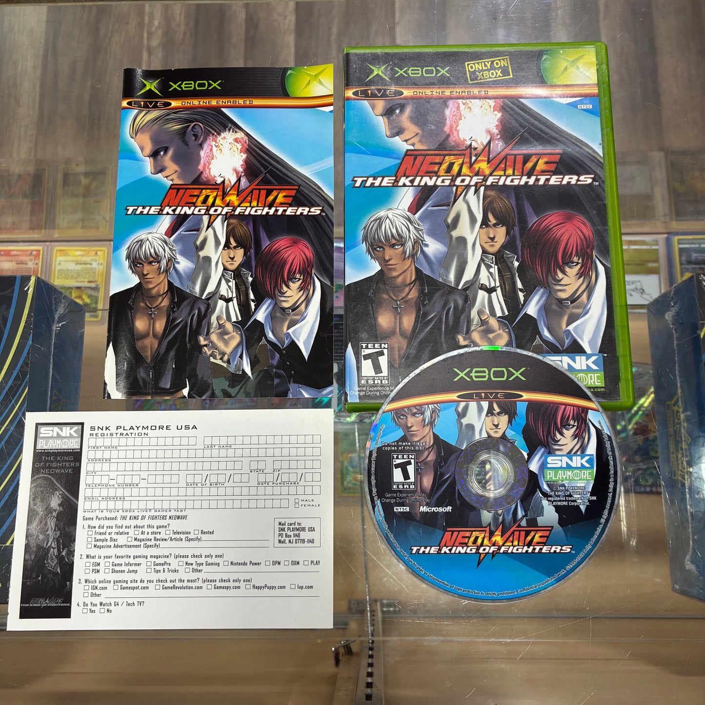 (AMZN) The King of Fighters Neowave Xbox w/ Registration Card