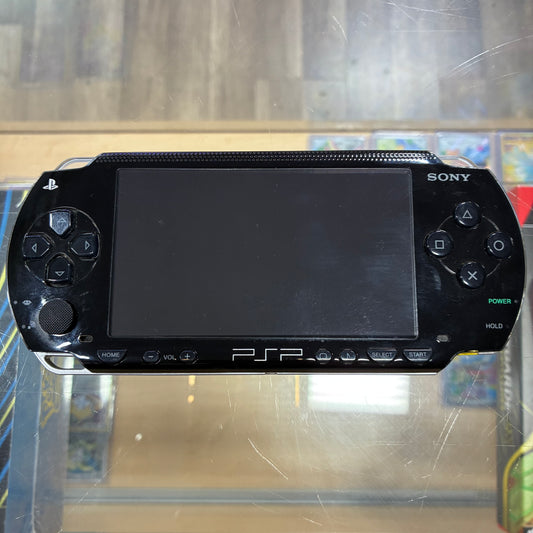 PSP 1000 Handheld System (Black) w/ Charger & Screen Protector