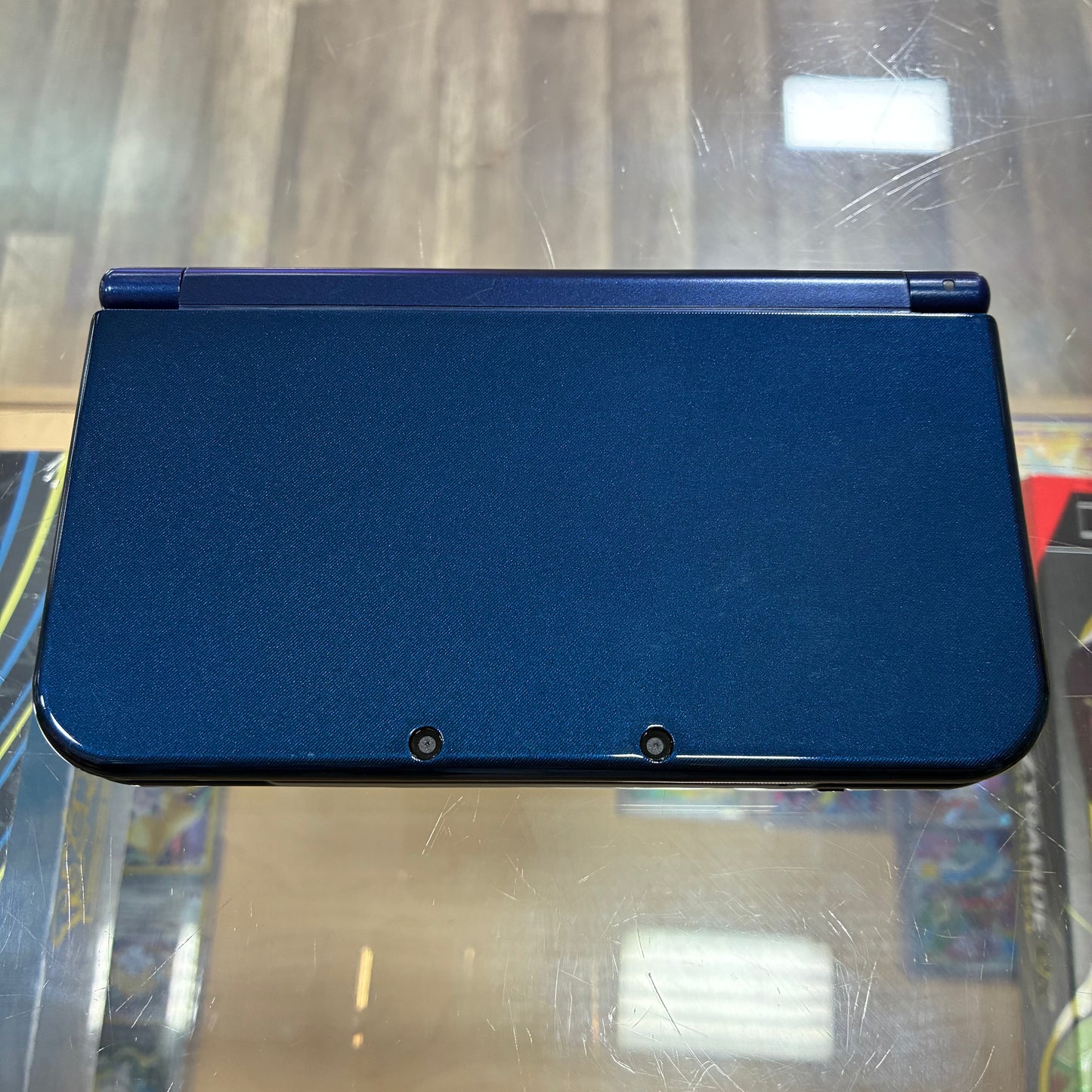 (084) New Nintendo 3DS XL Handheld System (Blue) w/ Charger (Region Free)(JAPANESE TO US)