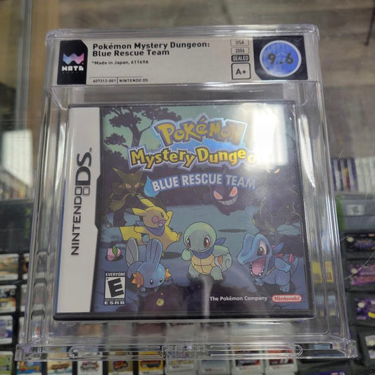 Pokémon Mystery Dungeon Blue Rescue Team New WATA 9.6 A+ Seal