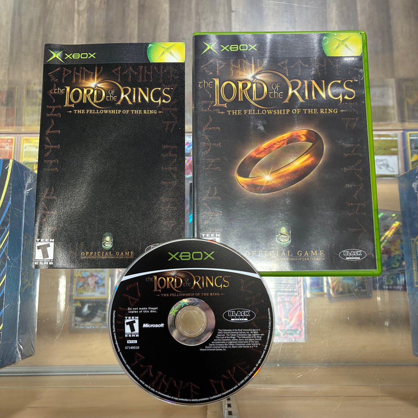 Lord of the Rings The Fellowship of the Ring Xbox