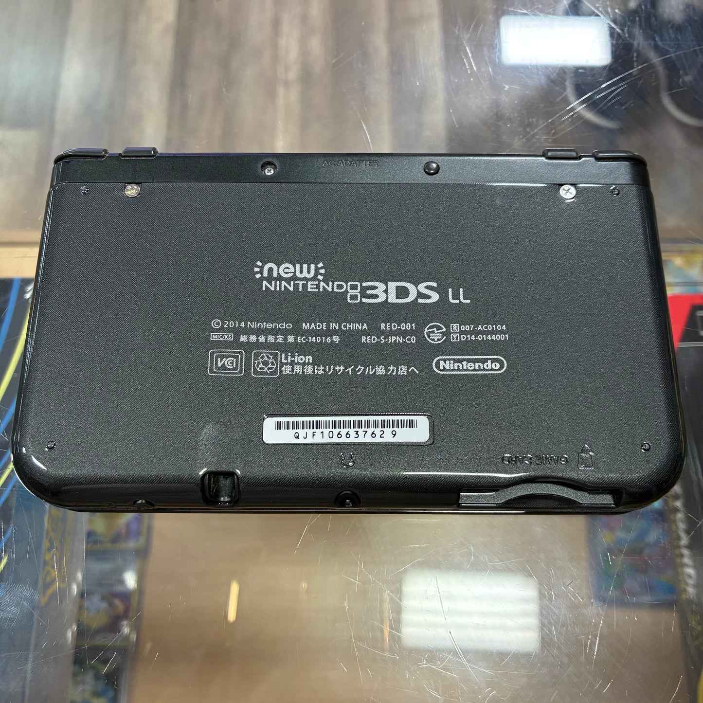 (629)(IPS Top Screen) New Nintendo 3DS XL Handheld System (Black) w/ Charger (Region Free)(JAPANESE TO US)