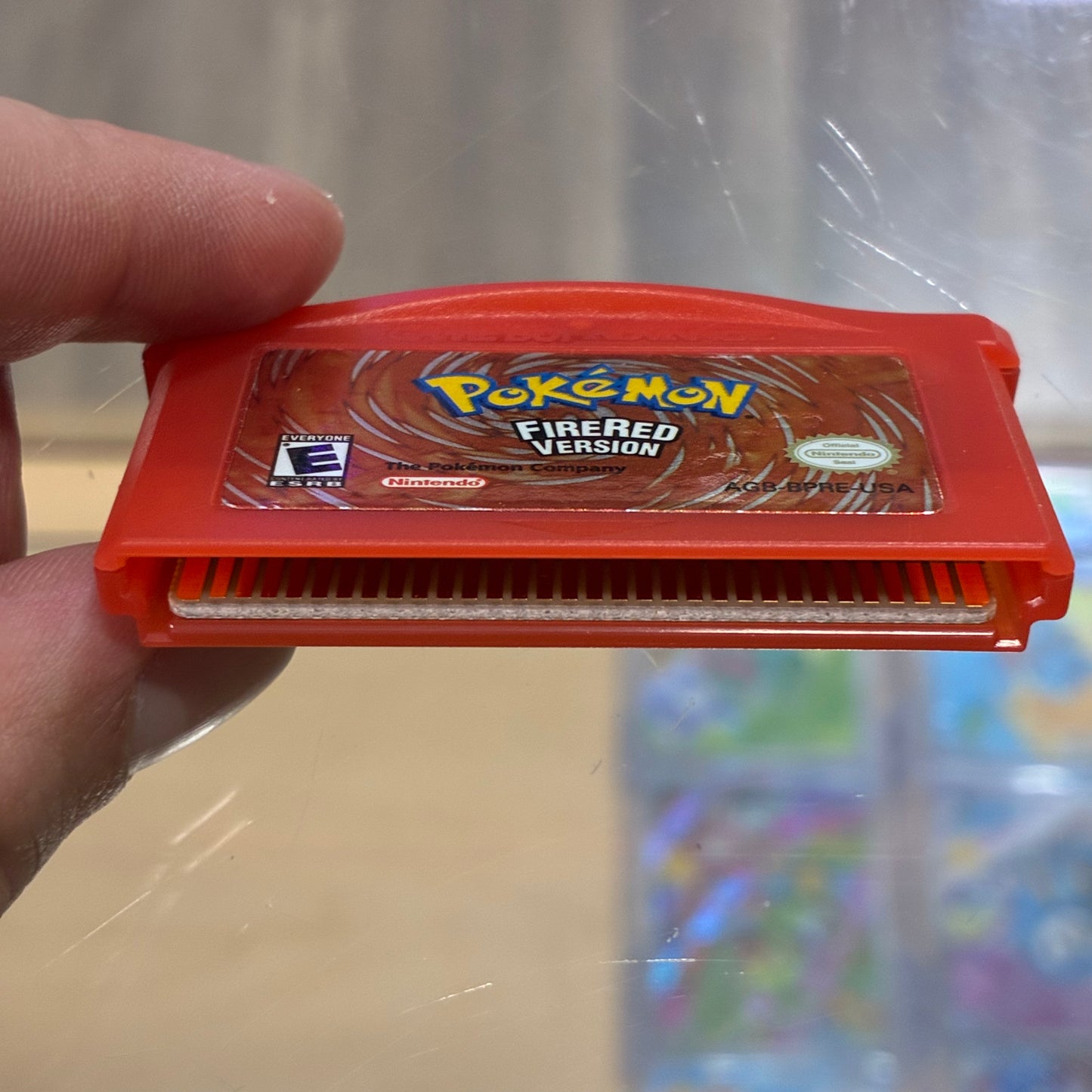 Pokémon FireRed w/ Wireless Adapter (Authentic) Nintendo GameBoy Advance