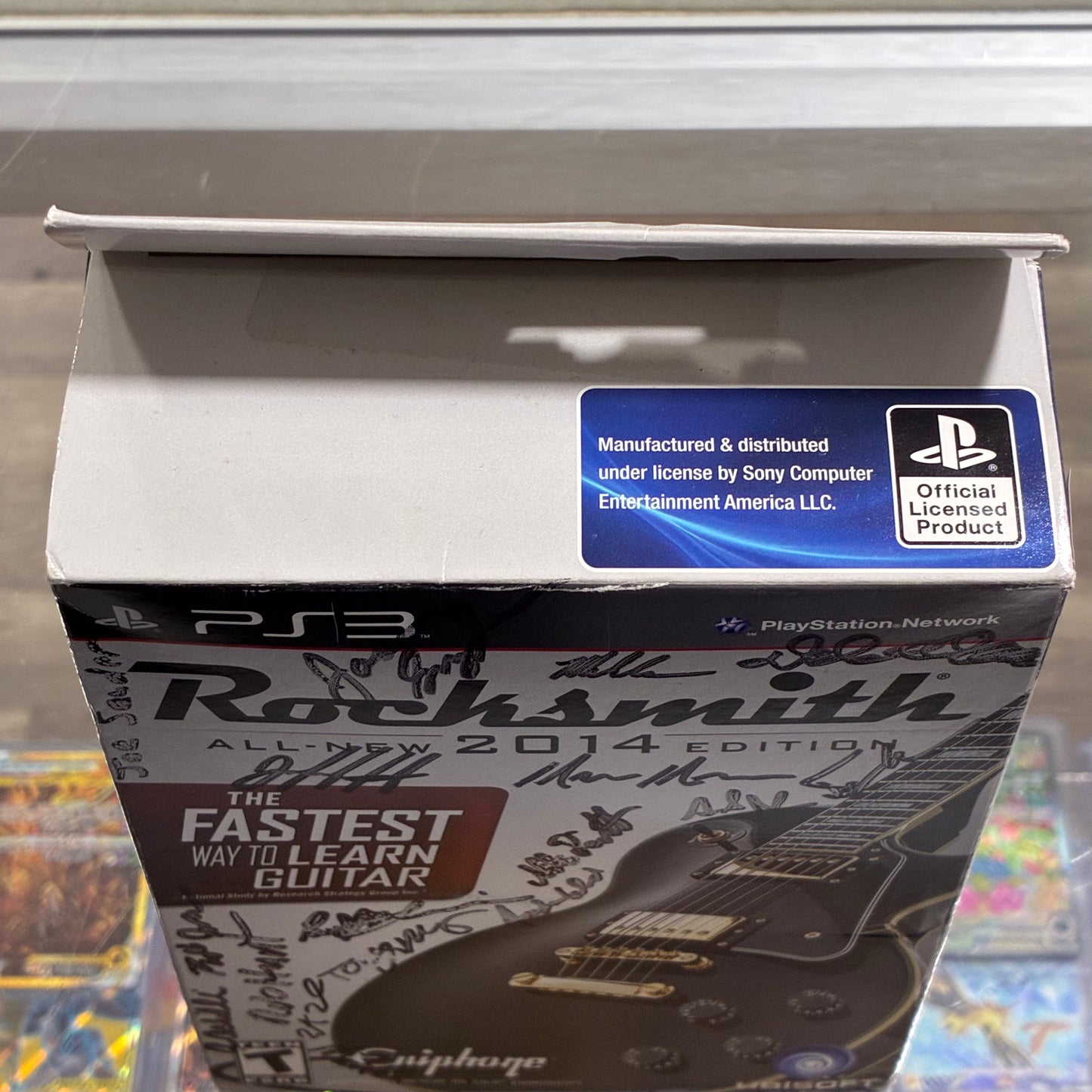 Rocksmith All New 2014 Edition PlayStation 3 w/ Guitar Cable Signed by Dev Team UNOPENED