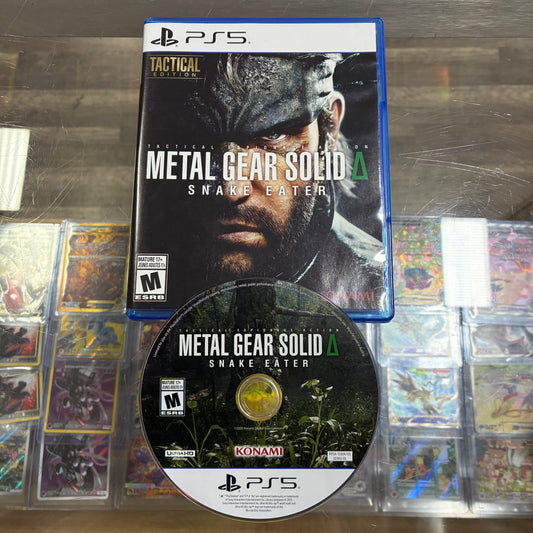 Metal Gear Solid Delta Snake Eater PlayStation 5