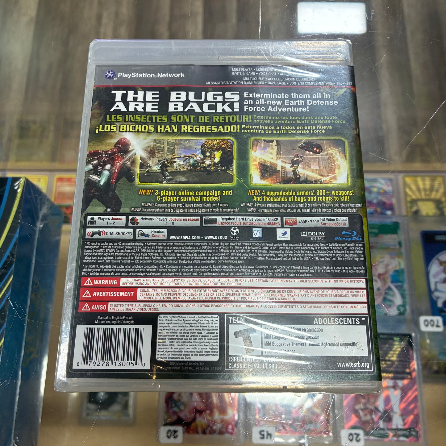 Earth Defense Force Insect Armageddon PlayStation 3 UNOPENED