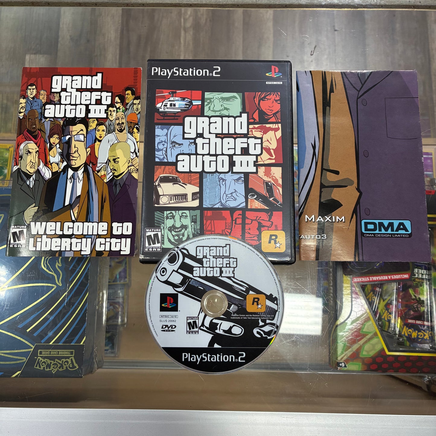 Grand Theft Auto III w/ Map PlayStation 2