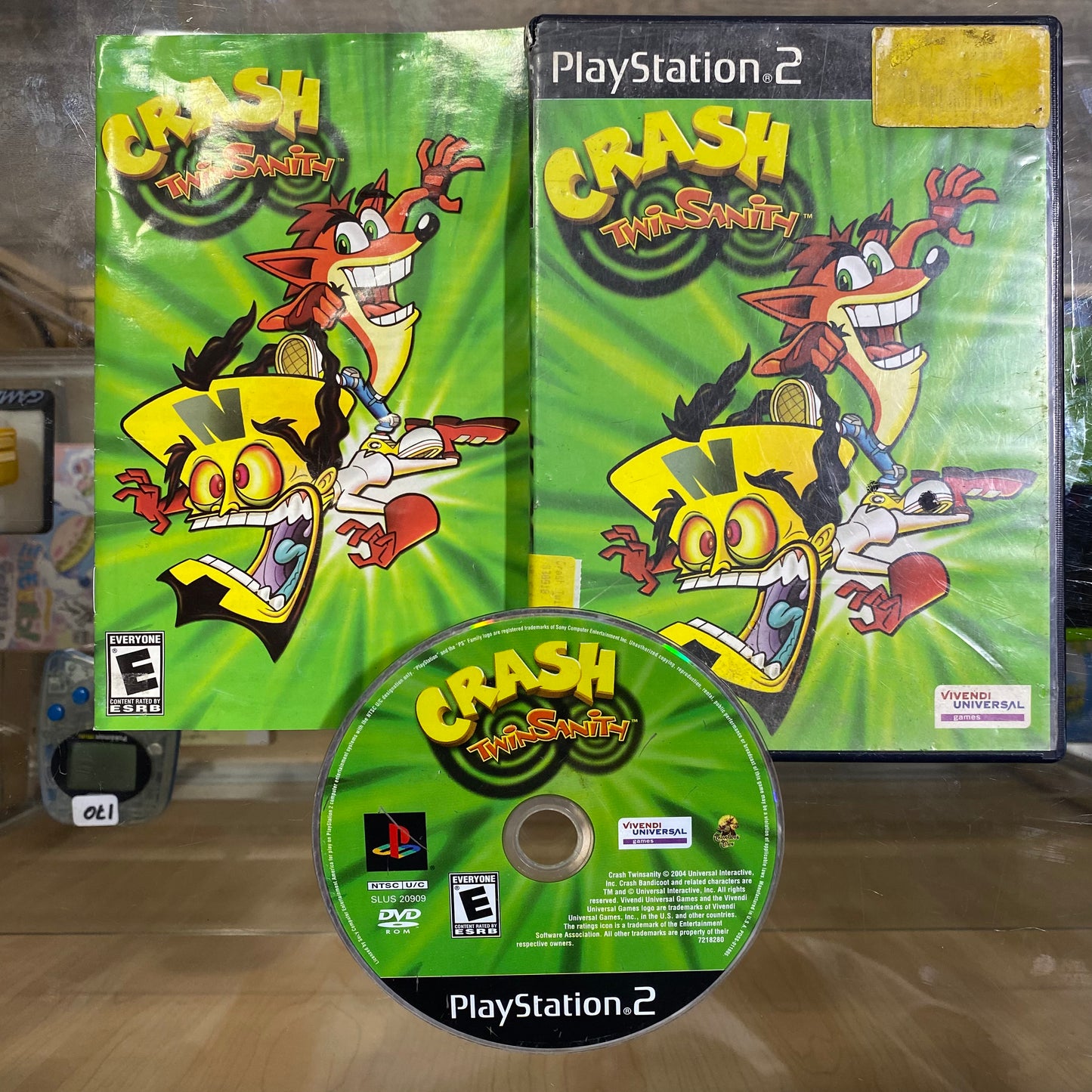 Crash TwinSanity PlayStation 2