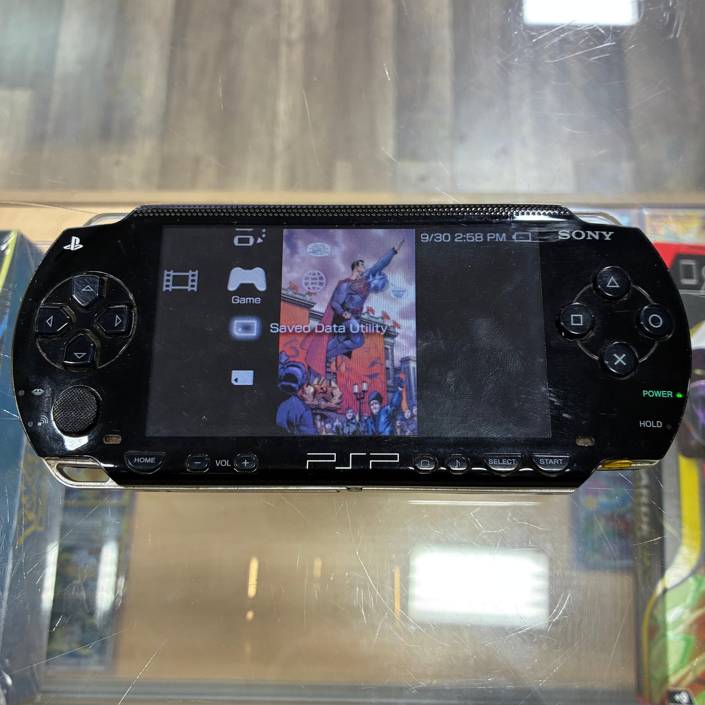 PSP 1000 Handheld System (Black) w/ Charger
