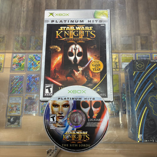 Star Wars Knights of the Old Republic II The Sith Lords Platinum Hits Xbox