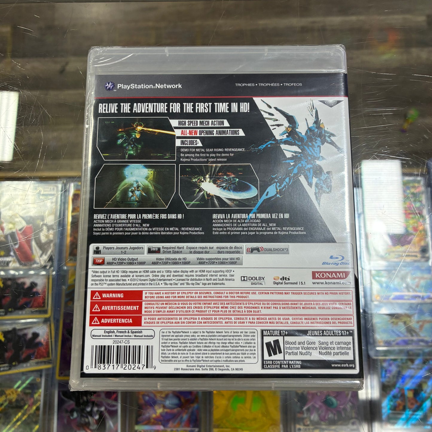 Zone of the Enders HD Collection PlayStation 3 UNOPENED