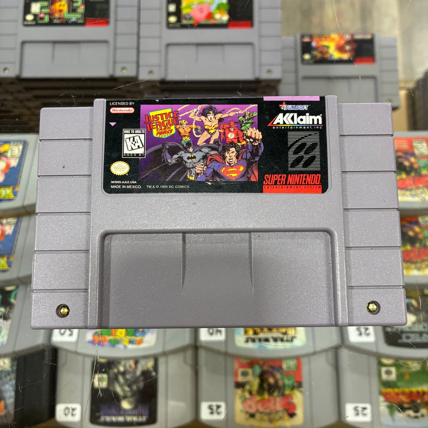 Justice League Task Force Super Nintendo