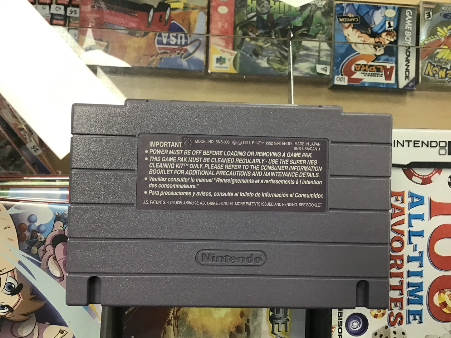 Equinox with Manual and Poster Super Nintendo