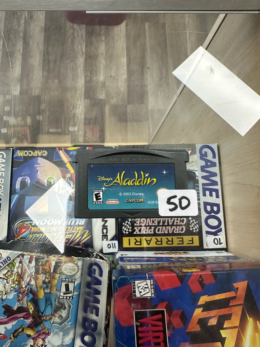 Aladdin Nintendo Gameboy Advance Authentic