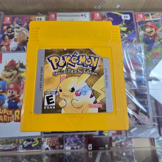 Pokémon Yellow Gameboy Authentic New Battery Saves