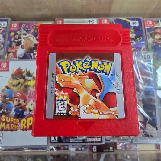Pokémon Red Gameboy Authentic New Battery Saves