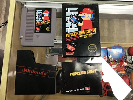 Wrecking Crew CIB NES Nintendo