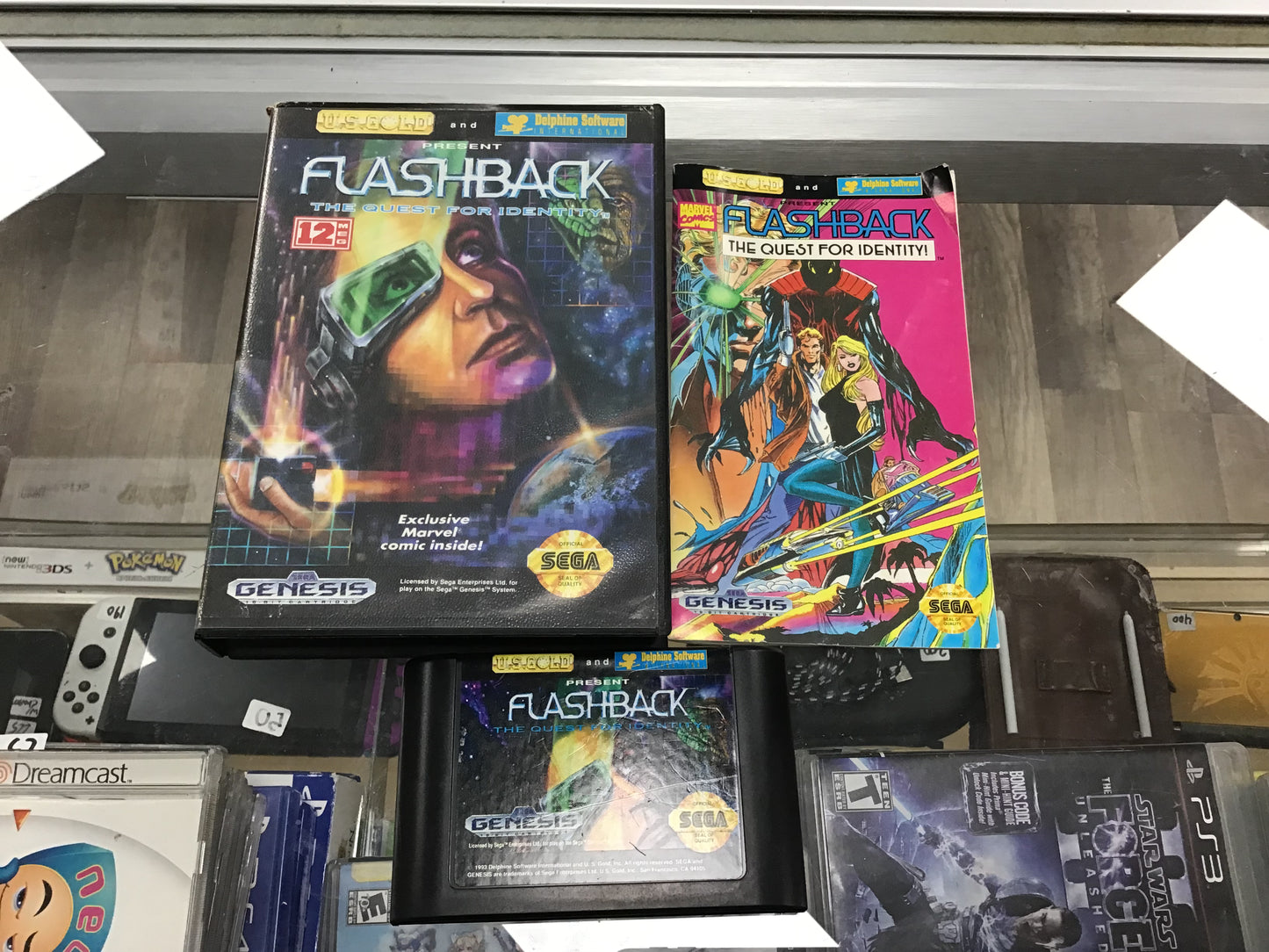 Flashback The Quest For Identity Sega Genesis