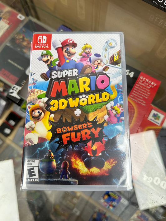 Super Mario 3D World Bowsers Fury Nintendo Switch New