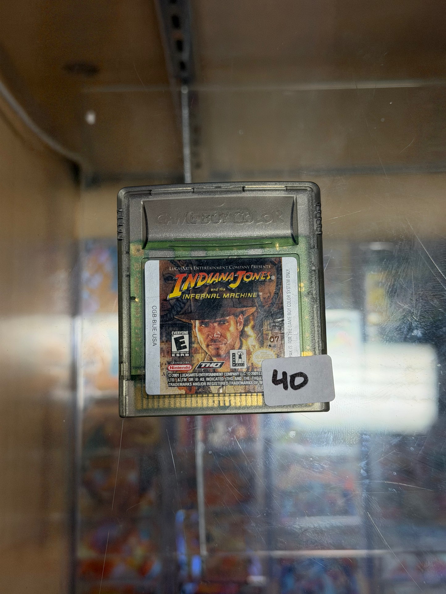 (AMZN) Indiana Jones and the Infernal Machine Gameboy Color