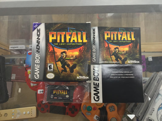 Pitfall The Lost Expedition CIB Gameboy Advance