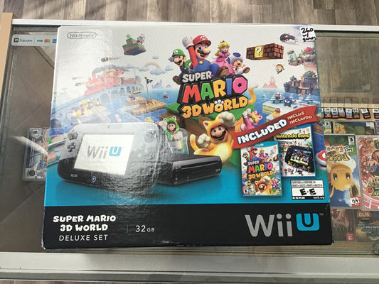 Wii U 32GB Console Super Mario 3D World Deluxe Set