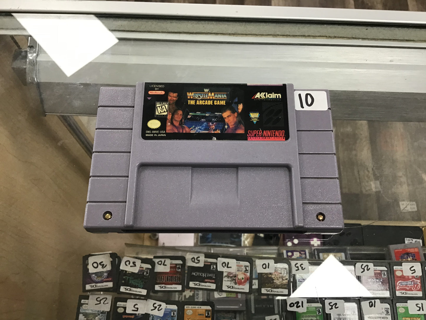 WF Wrestlemania The Arcade Game Super Nintendo