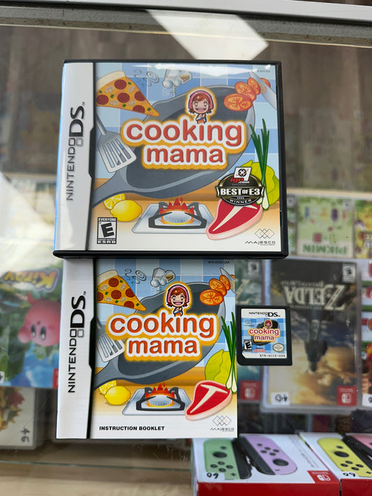 Cooking Mama Nintendo DS CIB