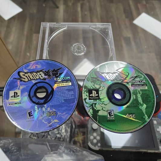 Strider 2 PlayStation 1 Discs Only Tested