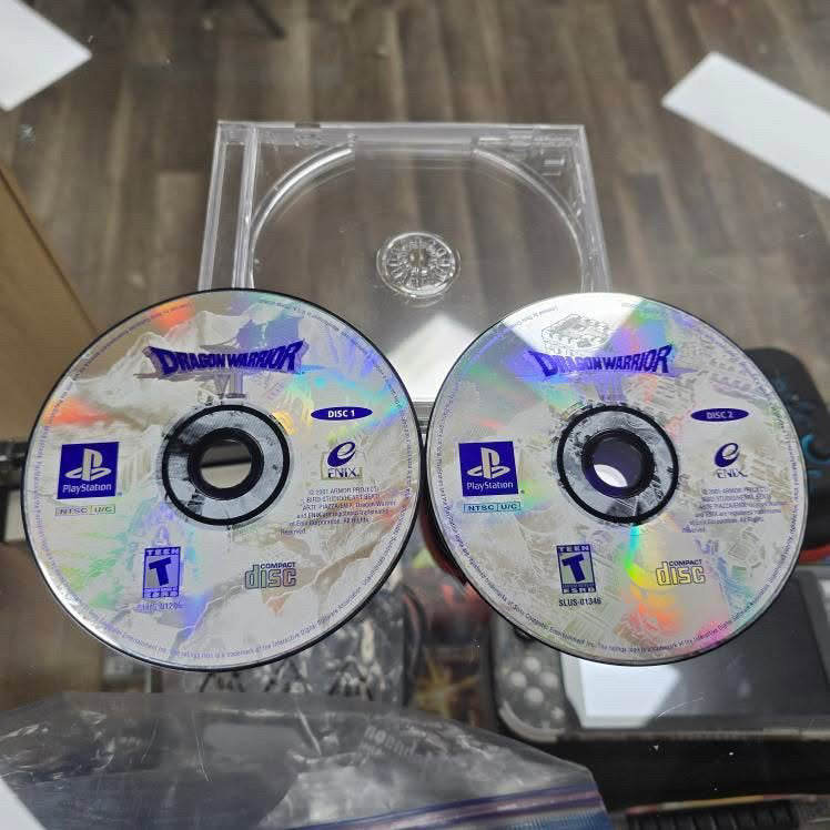 Dragon Warrior 7 PlayStation 1 Disc Only Tested