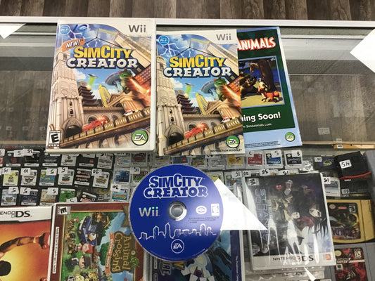 Sim City Creator Nintendo Wii