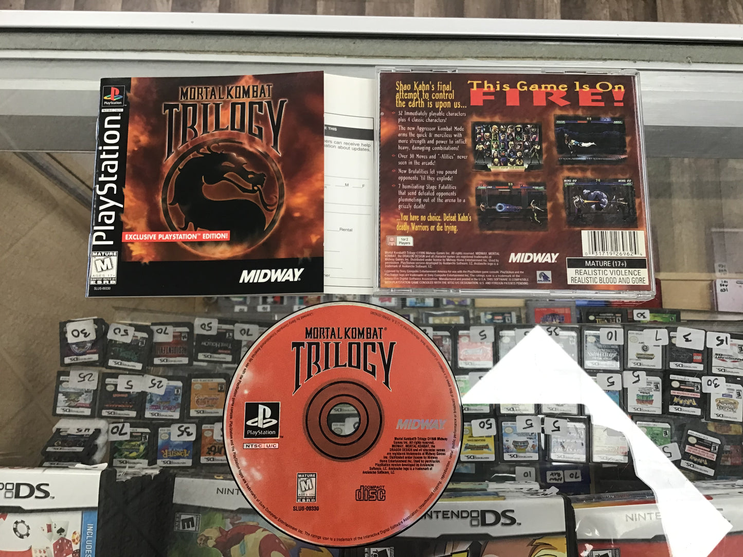 Mortal Kombat Trilogy PlayStation 1