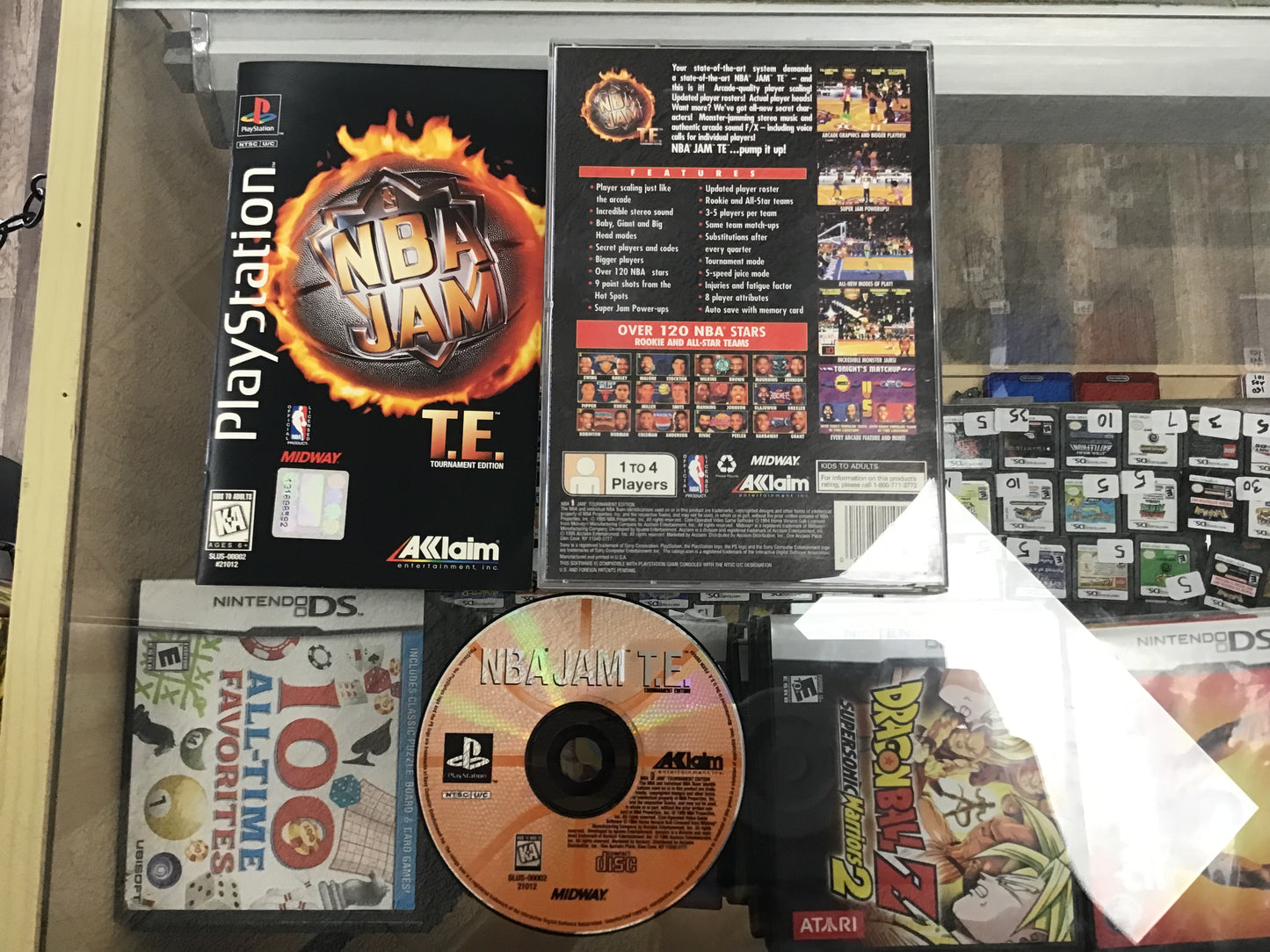NBA Jam Tournament Edition Long Box PlayStation 1