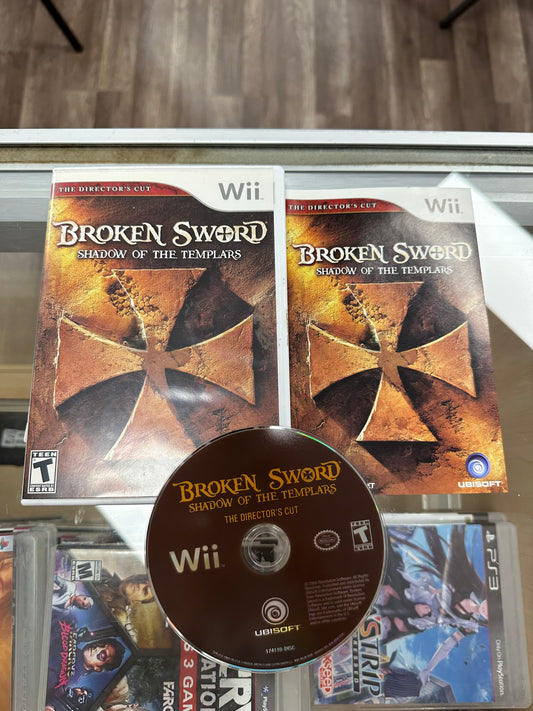 Broken Sword Shadow of the Templars Nintendo Wii