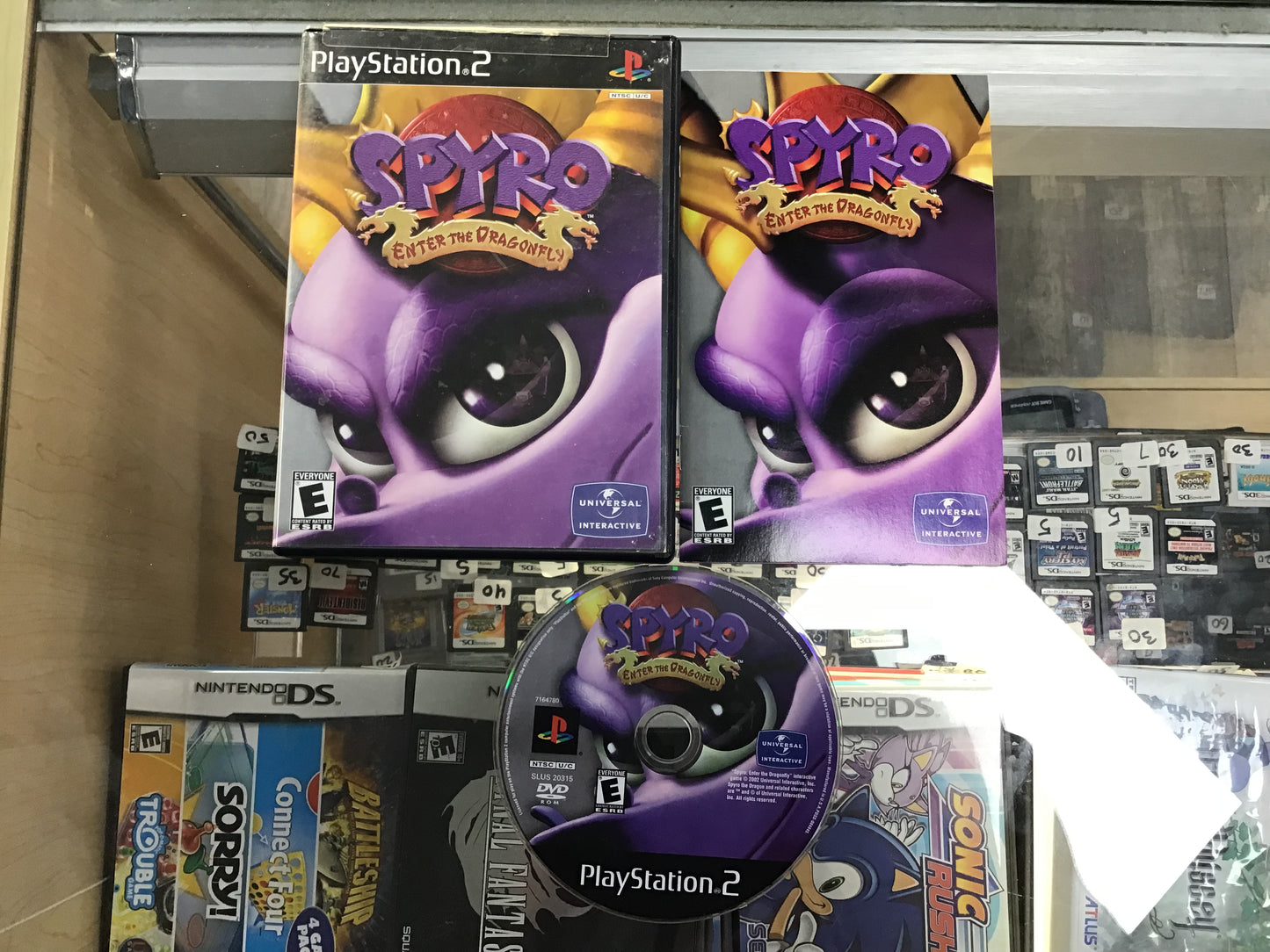 Spyro Enter The Dragonfly CIB PlayStation 2