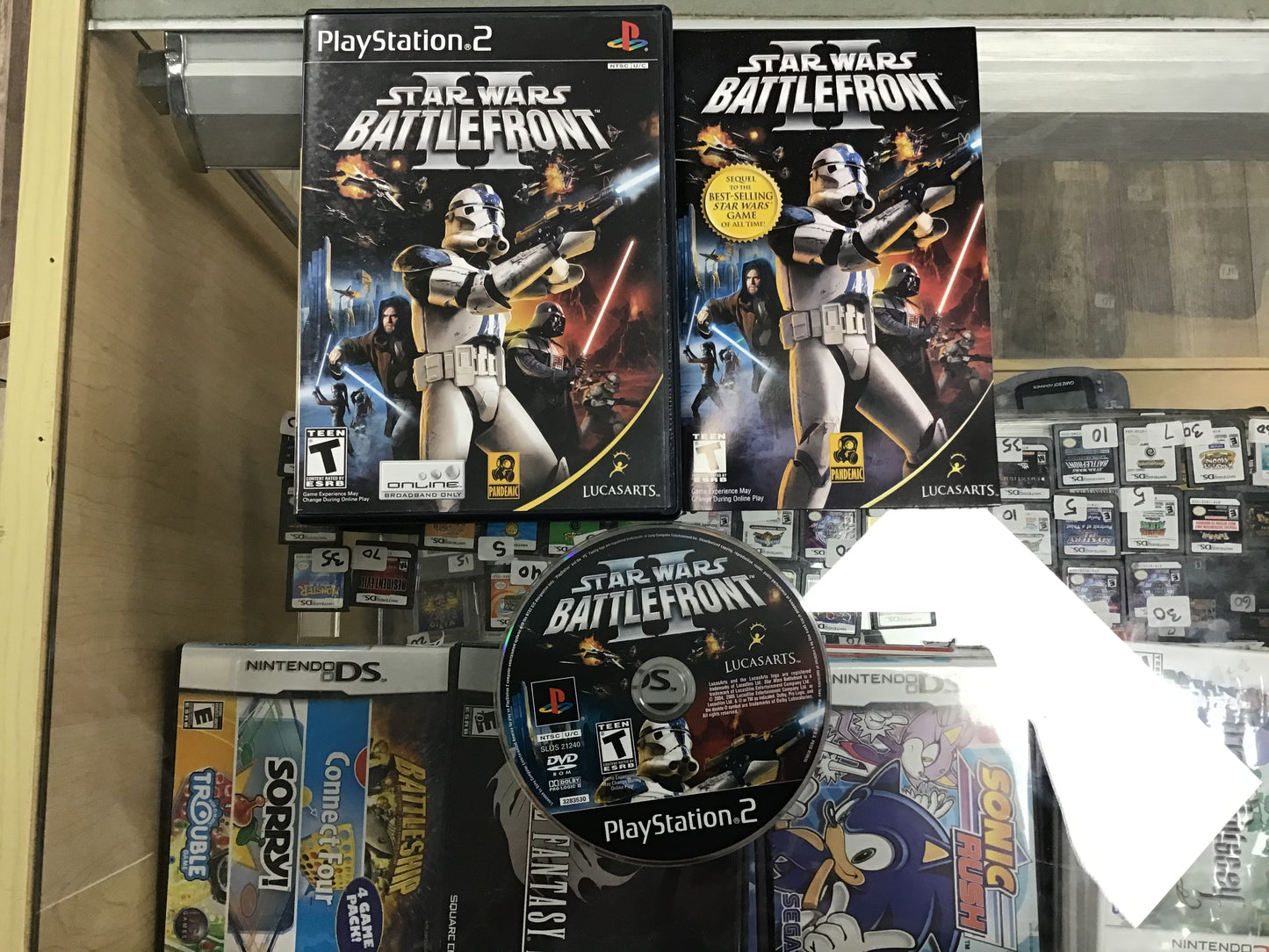Star Wars BattleFront 2 CIB PlayStation 2