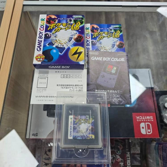 Pokemon Trading Card Game Nintendo Game Boy Color Japanese CIB