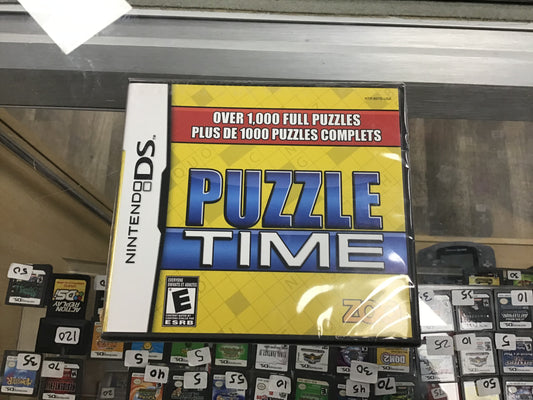 Puzzle Time Sealed Nintendo DS