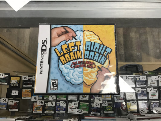 Left Brain Right Brain Sealed Nintendo DS