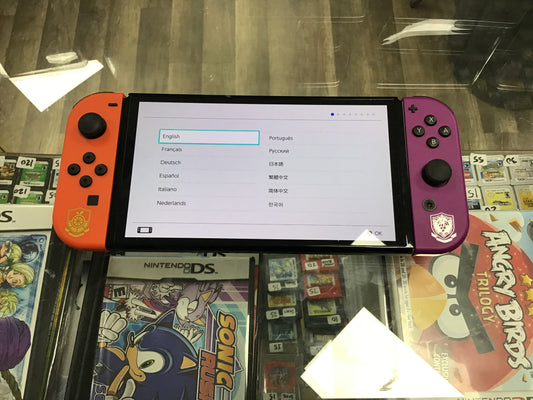 Pokémon Scarlet and Violet Nintendo Oled Switch