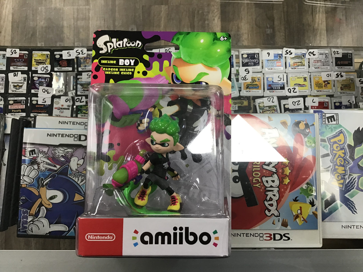 Splatoon Inkling Boy Nintendo Amiibo