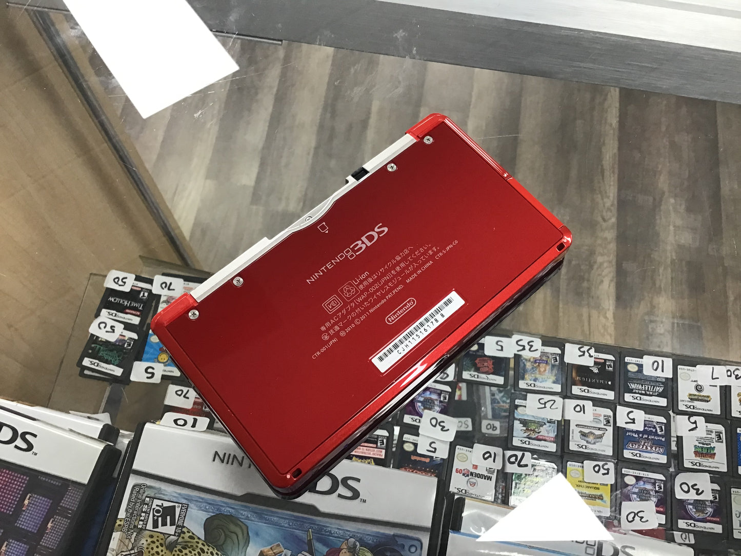 Nintendo 3DS Modded System with Charger