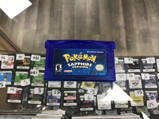 Pokémon Sapphire Nintendo Gameboy Advance (Very Good Label)