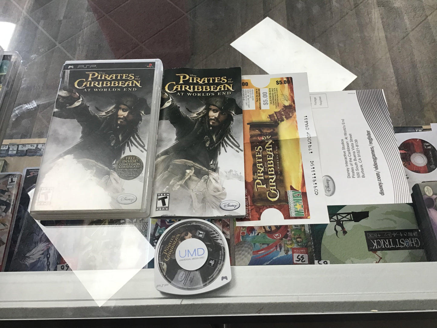 Pirates of the Caribbean At World’s End Psp
