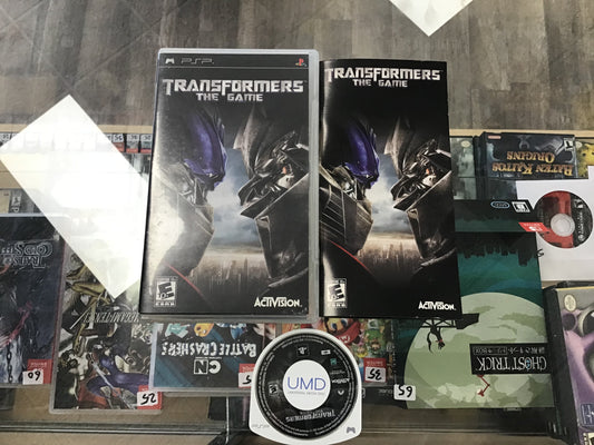 Transformers The Game PSP