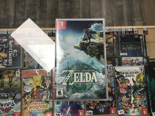 The legend of Zelda: Tears of the Kingdom Sealed Nintendo Switch