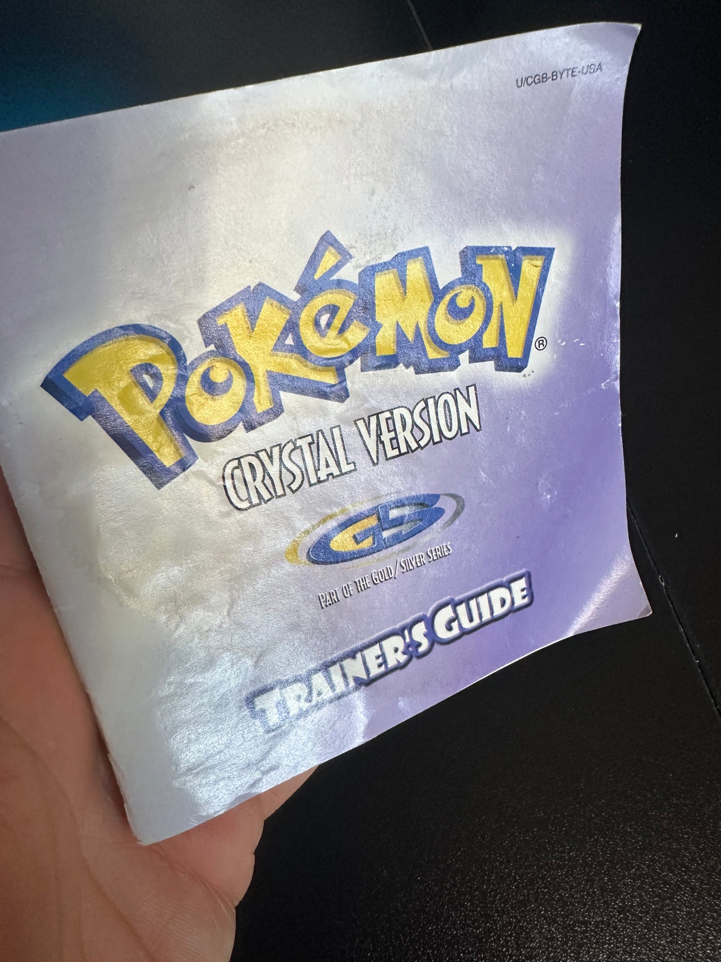 Pokémon Crystal Manual Only