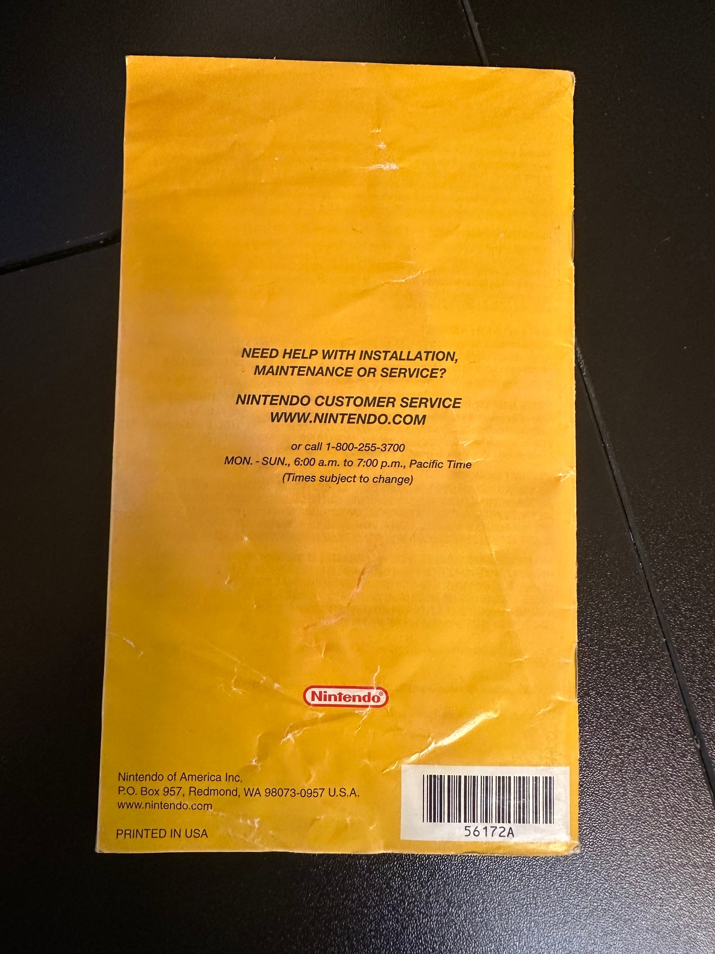 Mario Party 6 Nintendo GameCube Manual Only