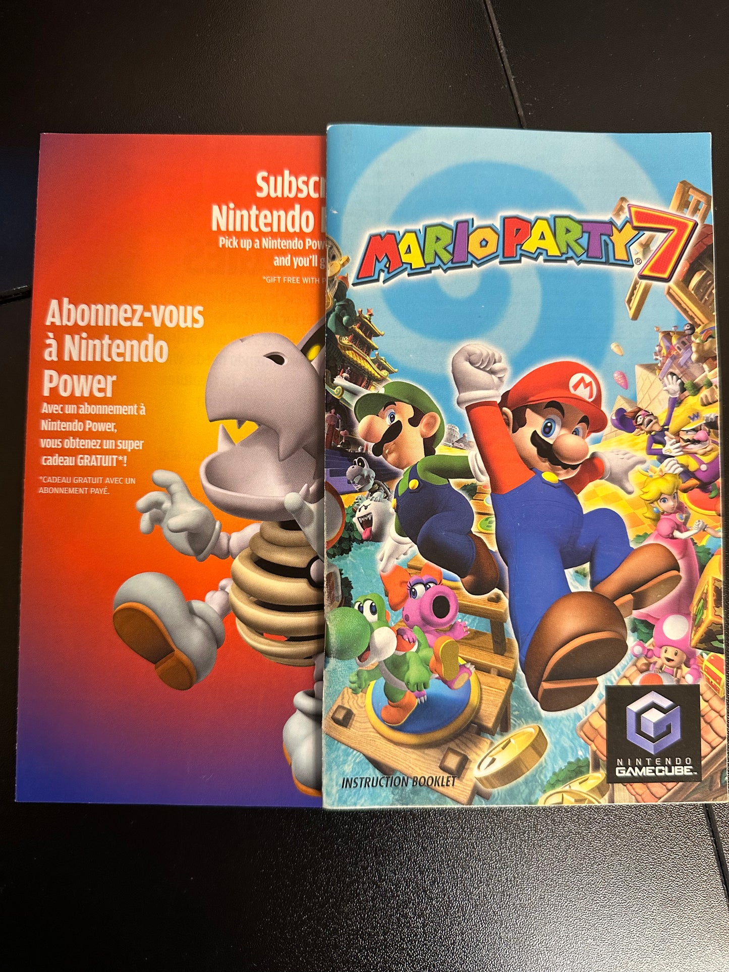 Mario Party 7 Manual and Insert