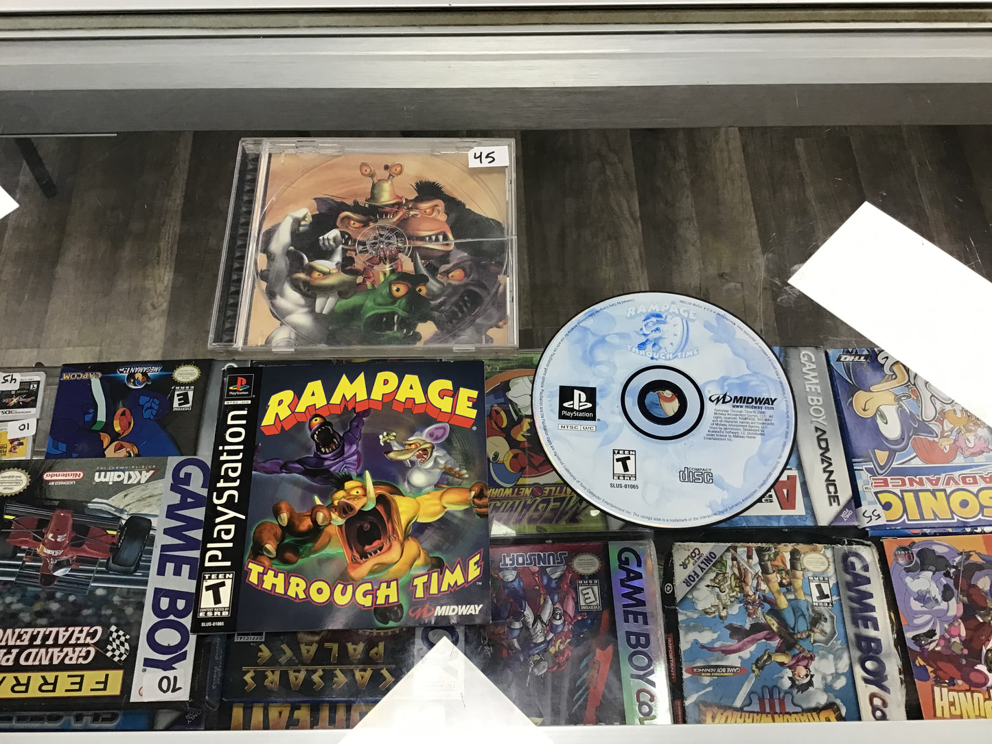 Rampage Through Time PlayStation 1